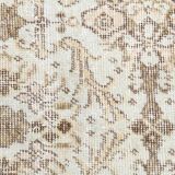 2x9 Floral Vintage Runner Rug, 75x273Cm