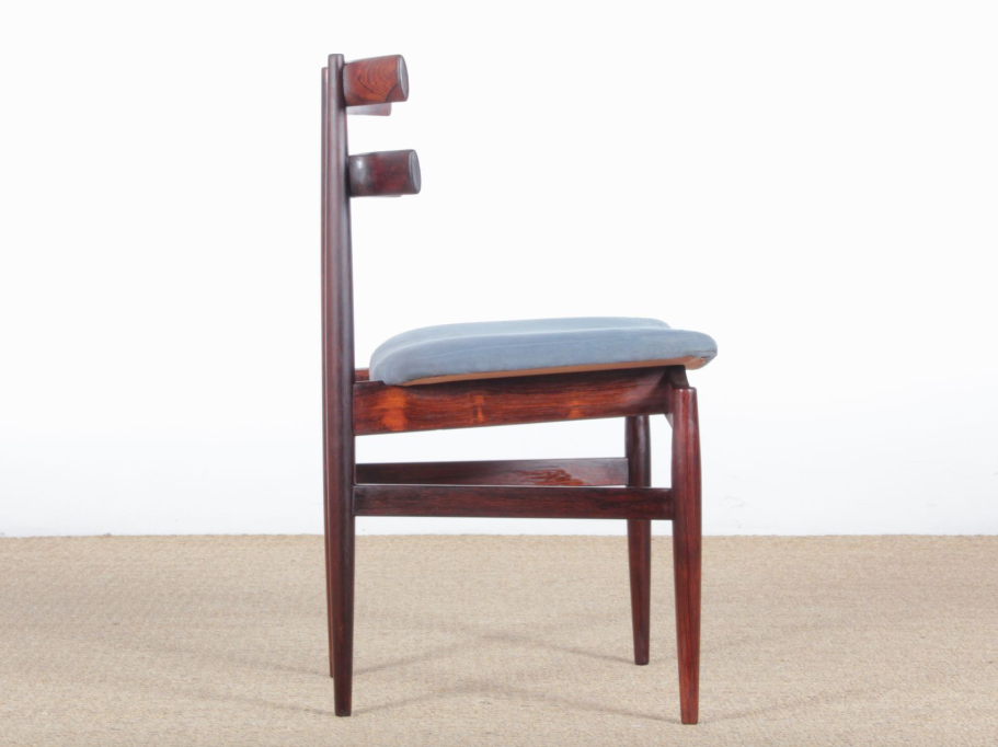 Set of 6 chairs by Poul Hundevad, Scandinavia