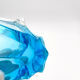 Murano Italy Deep Bowl - Organic Design Lagoon Blue