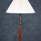 Mid-Century Floor Lamp in Teak & Brass, Denmark, 1960s