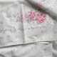 6 vintage floral pattern retro napkins