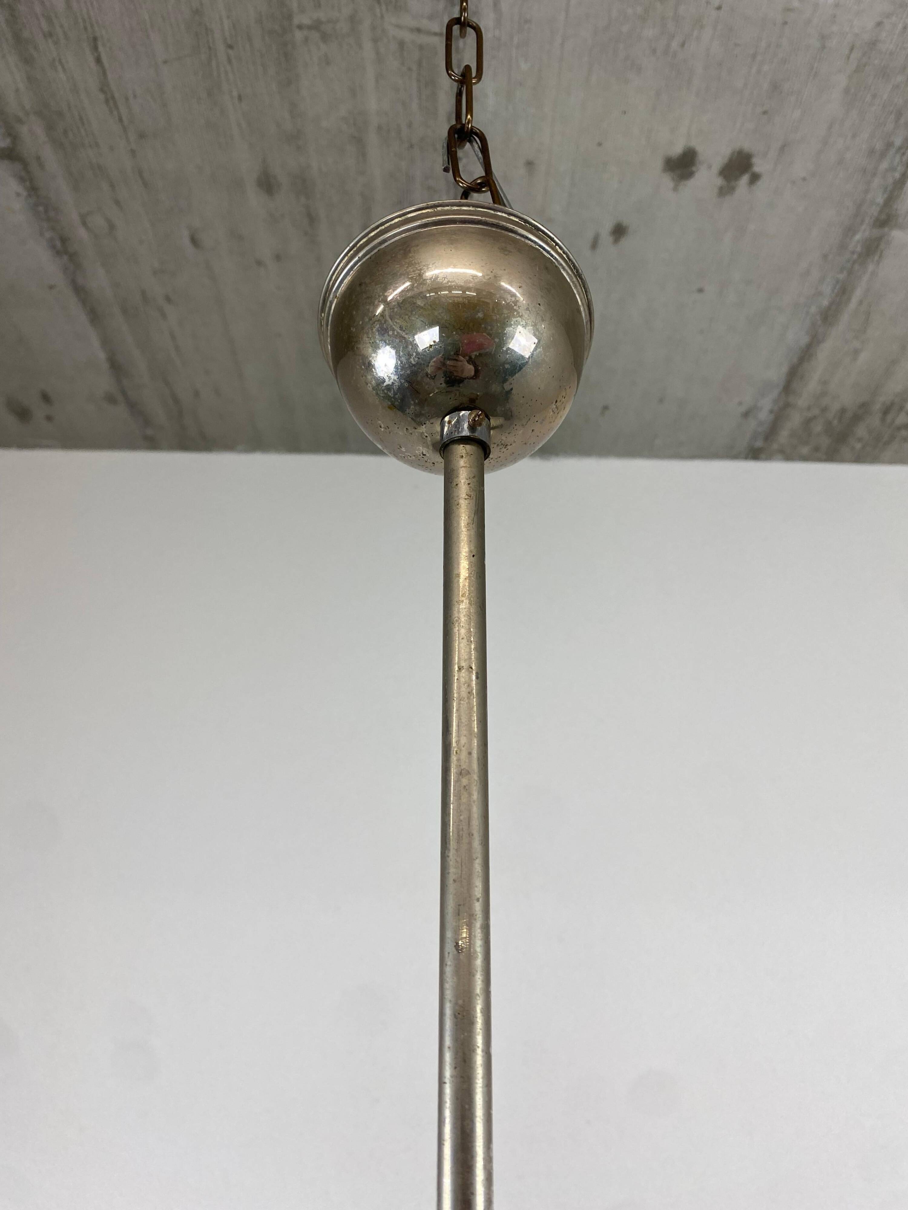 Green Art Deco pendant lamp