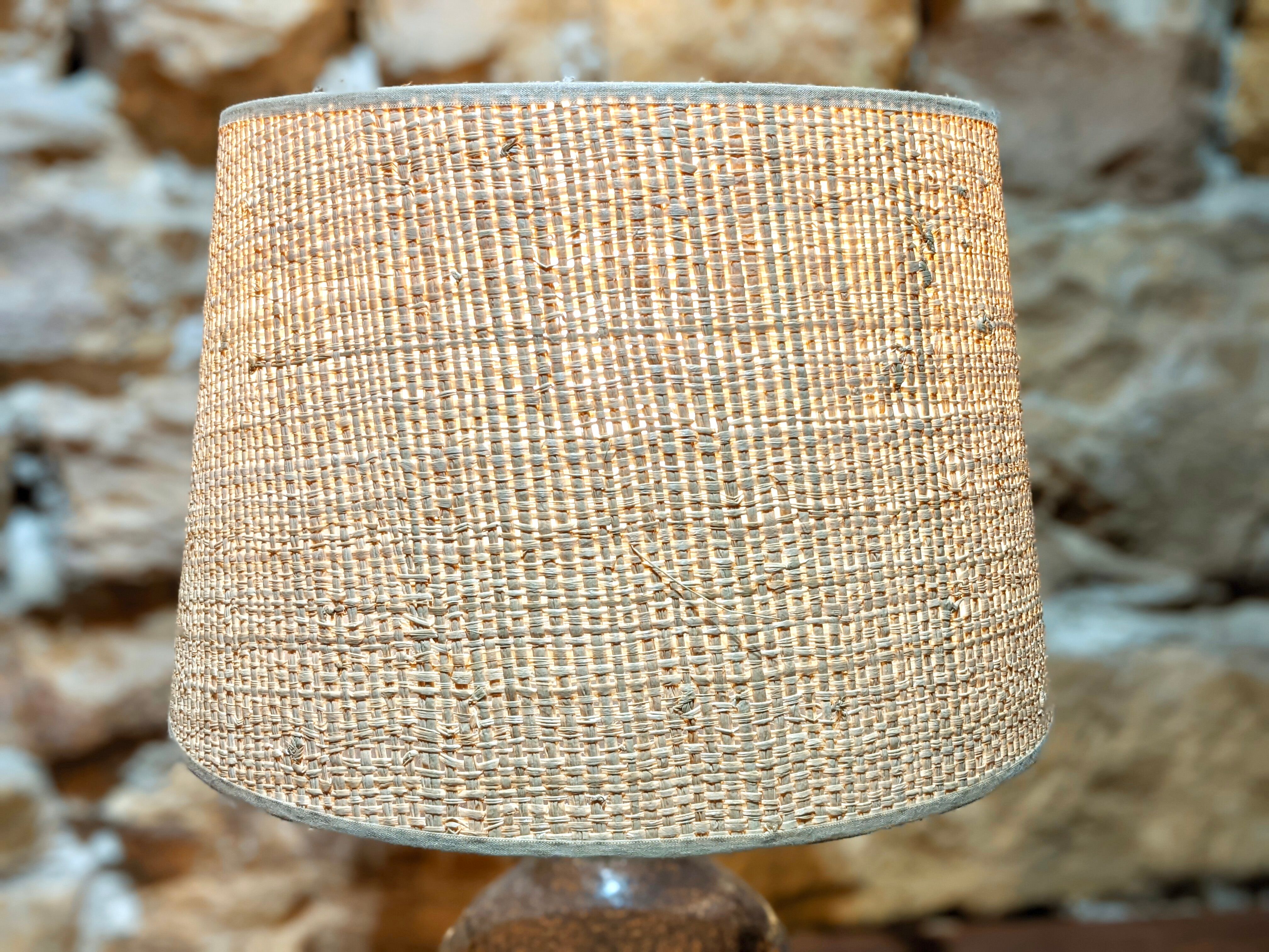 Set of two ceramic lamps by Georges Pelletier