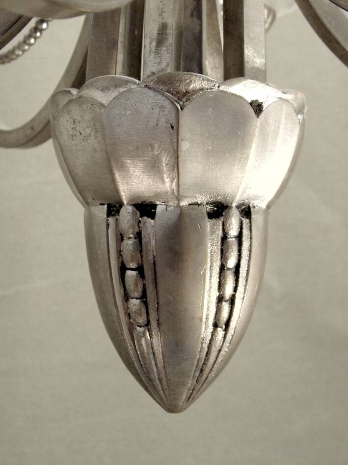 1930 chandelier with 6 lights