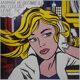 Roy LICHTENSTEIN : May Be Girl, Affiche originale