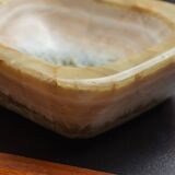 Vide-poche ou petit cendrier en onyx, 1970s