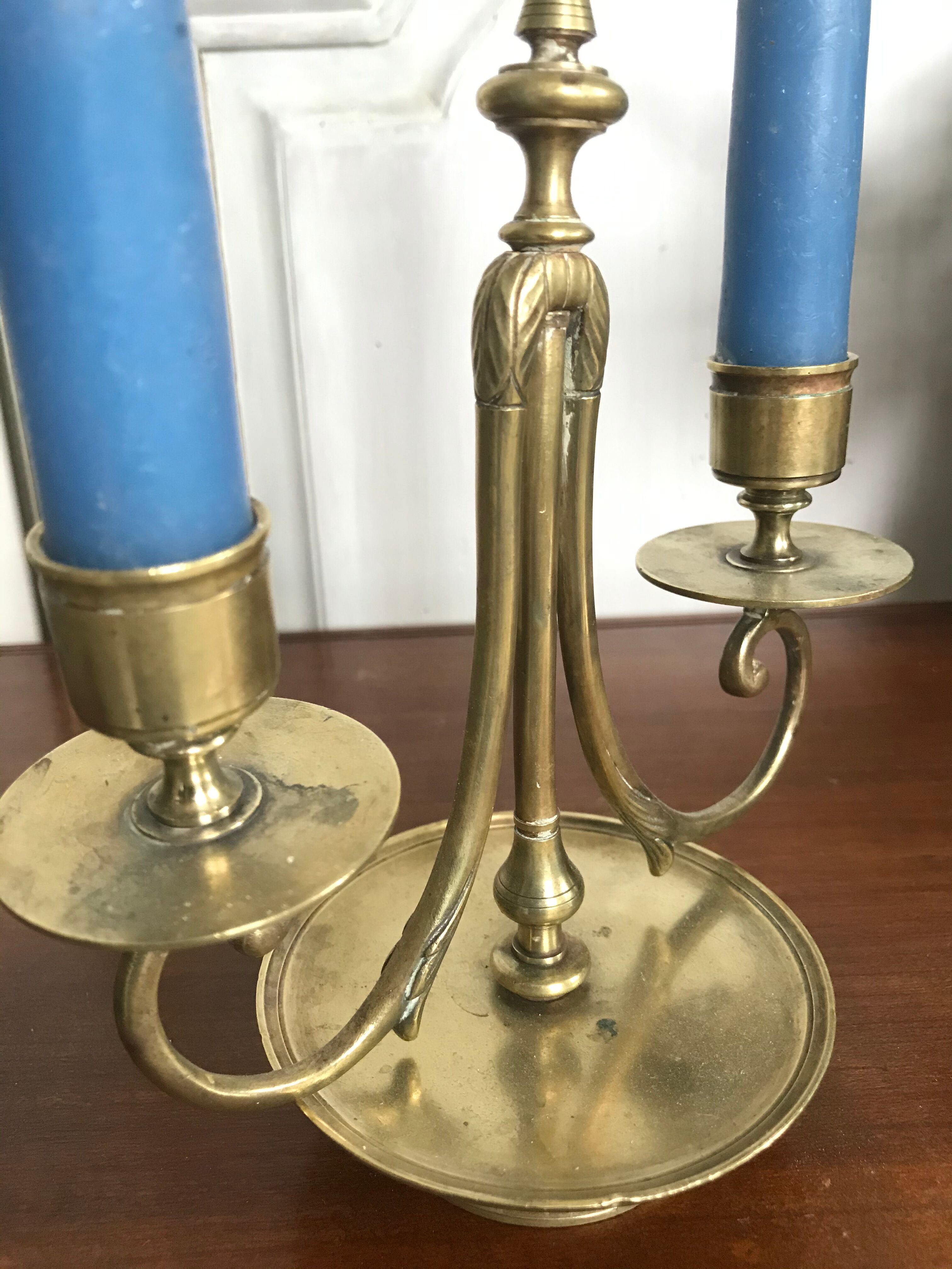Brass candlestick