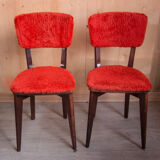 Pair of 60s vintage Bistro chairs
