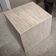 Italian naturally veined travertine coffee table or pedestal