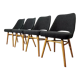 Restored dining chairs by Oswald Haerdtl