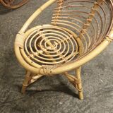 Fauteuil rotin enfant