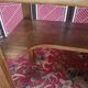 Vintage pine toilet table