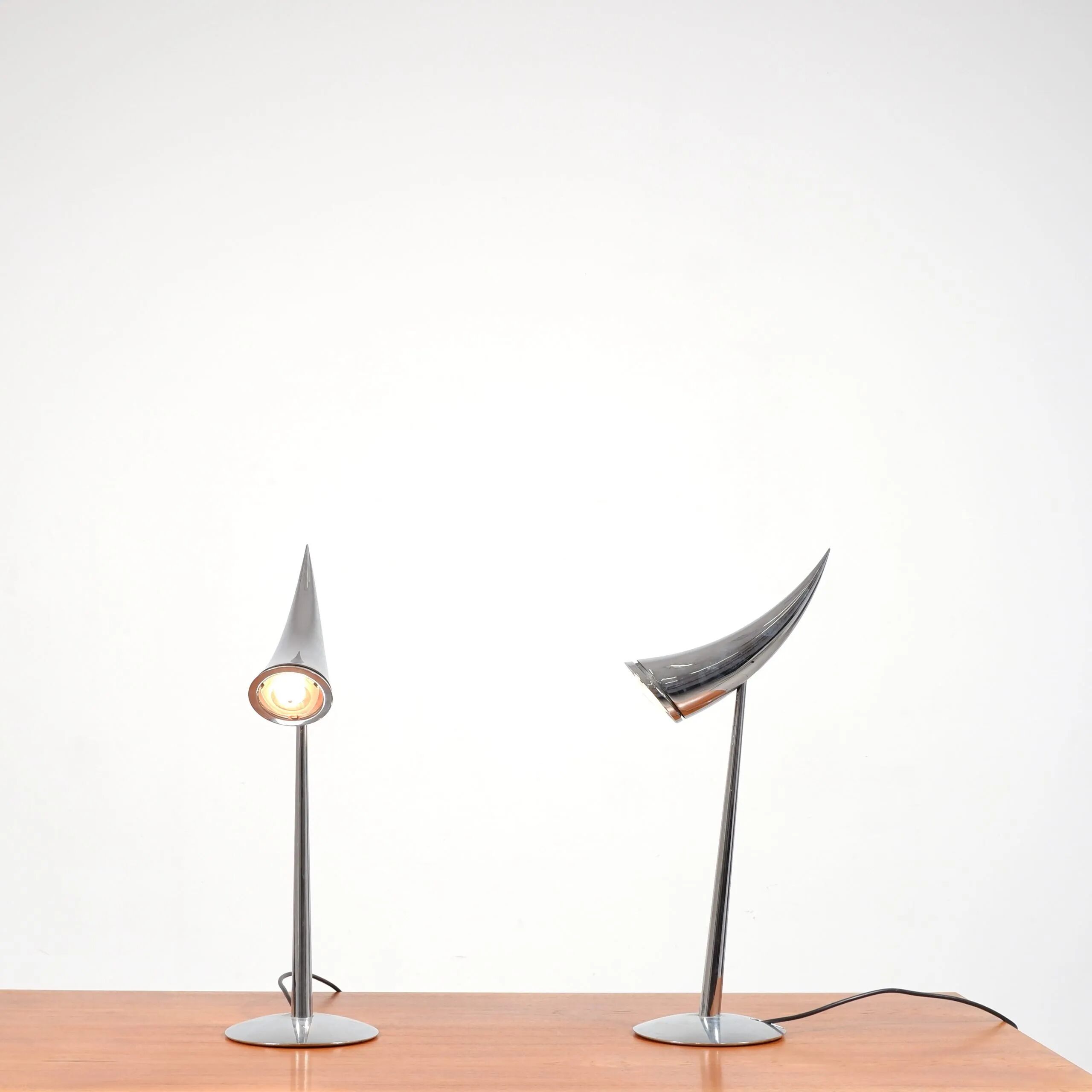 “Ara” desk lamps by Philippe Starck for Flos