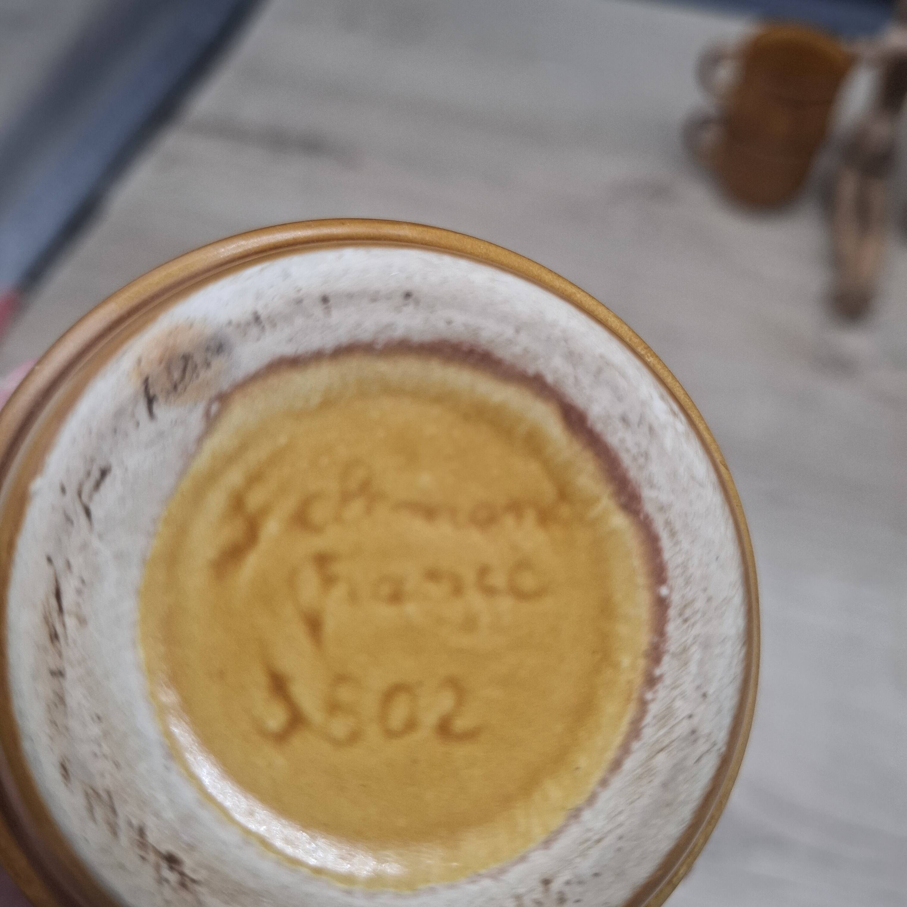 Set of 6 Saint Clément coffee cups, France