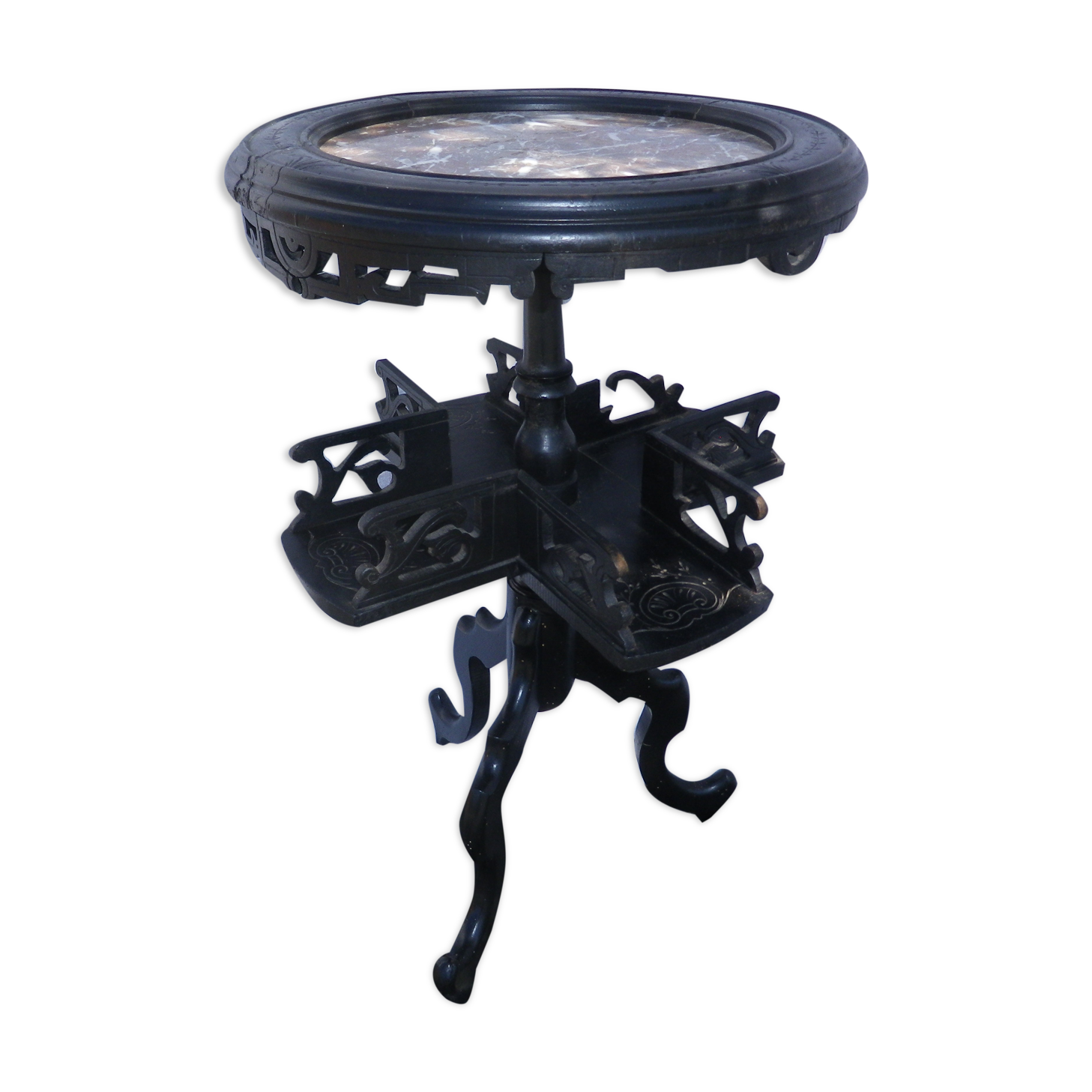 pedestal table napoleon III tobacco table