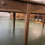 3 meter oak dining table