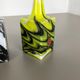 Set of 3 vintage pop art opaline Florence vase design, Italy, 1970s