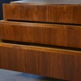 Scandinavian 3-drawer chest in rosewood, 1960s