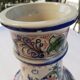 Large old ceramic vase signed