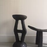 Handcrafted wooden side table