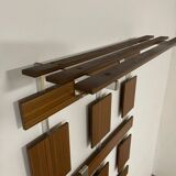 Wall coat rack