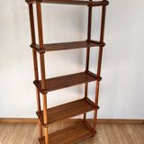 pine bookshelf from the 1970s