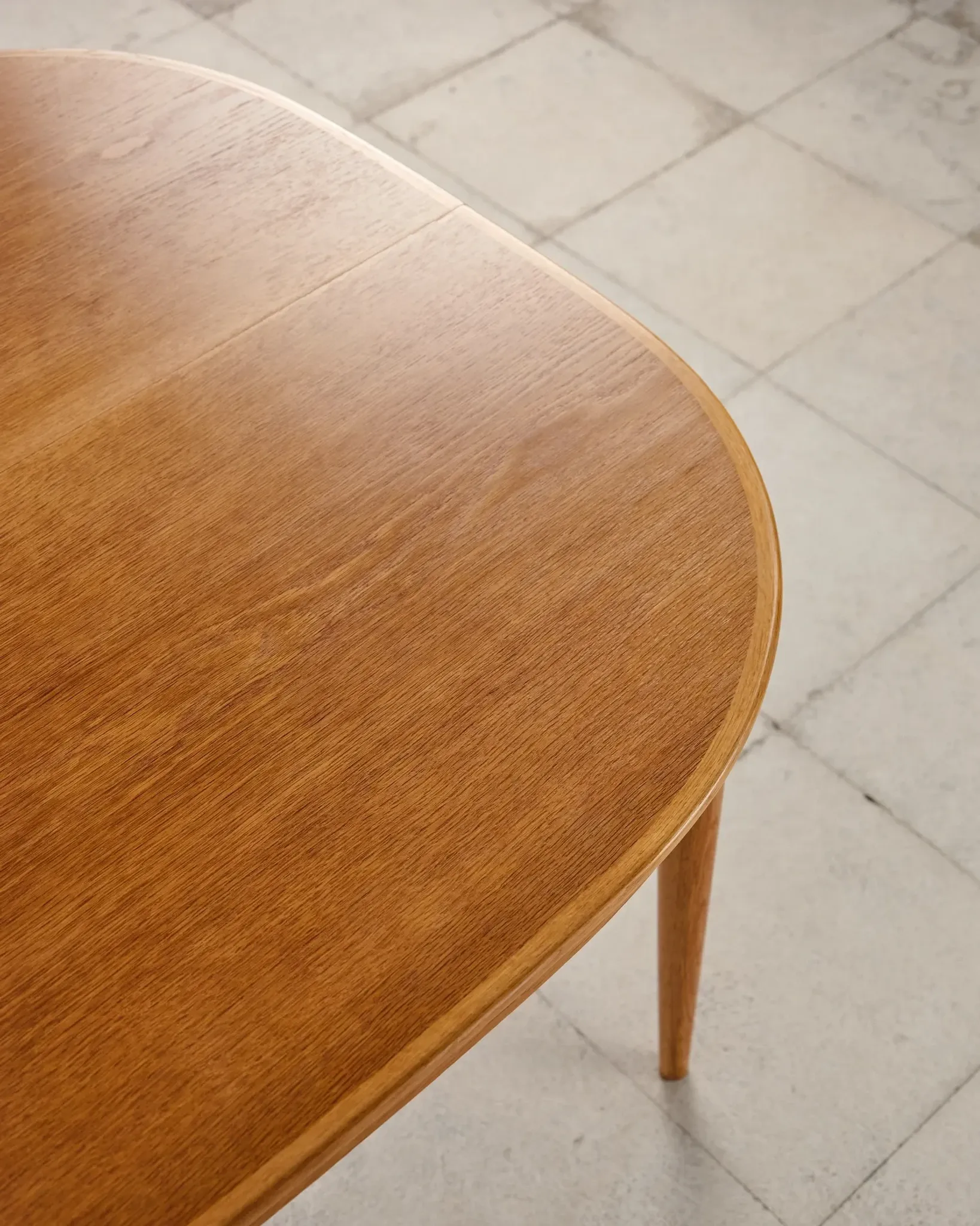 Table extensible en chêne par Skovmand & Andersen, Danemark, années 60