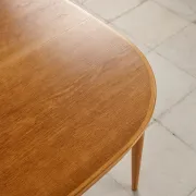 Table extensible en chêne par Skovmand & Andersen, Danemark, années 60