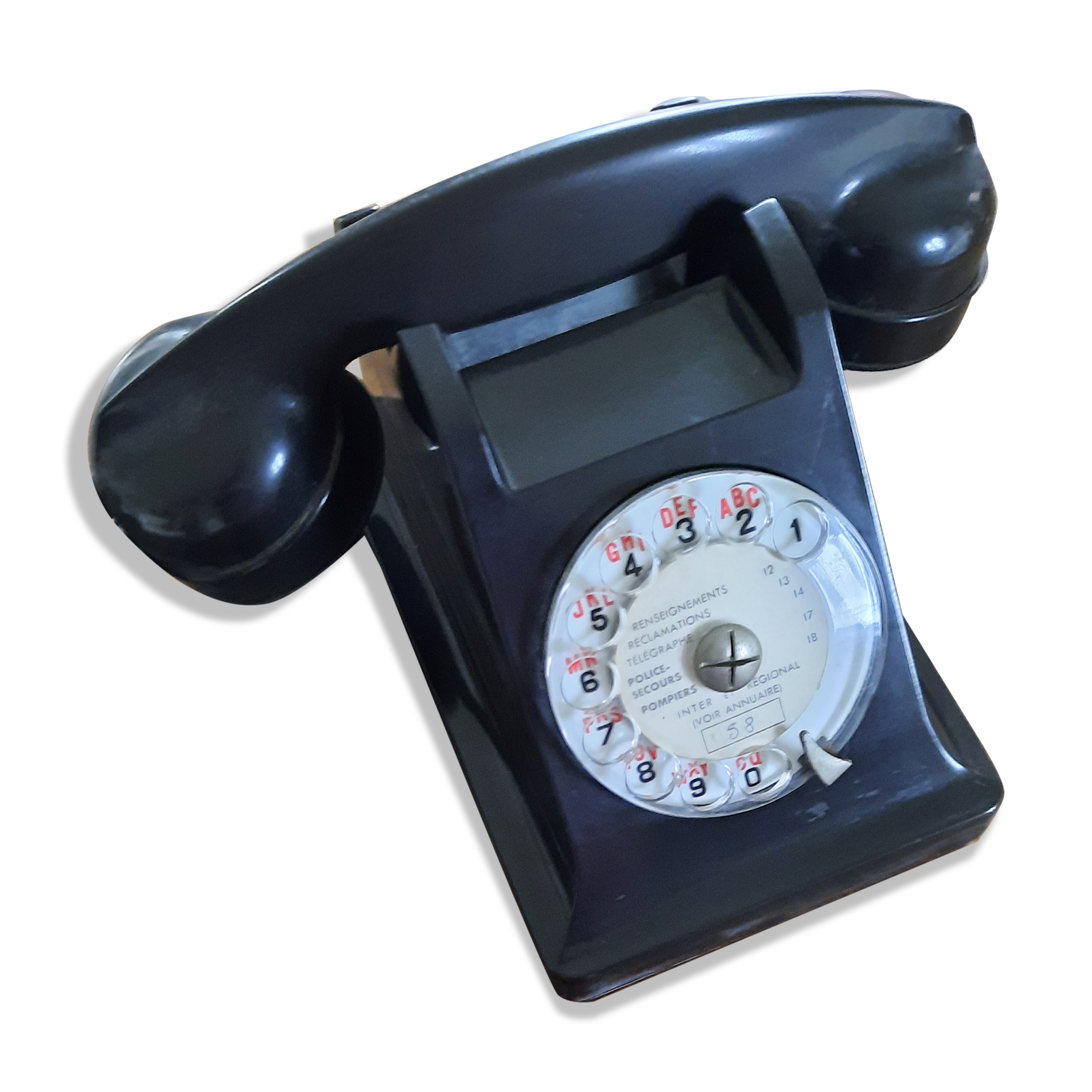 U43 bakelite vintage phone