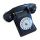 U43 bakelite vintage phone