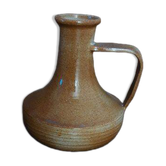 Carafe or candlestick Montgolfier stoneware 1970 vintage