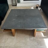 Sir Conran Vintage coffee table (1995) good general condition wood and zinc