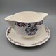 Old sauce boat faience model etoile badonviller