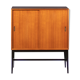 Retro danish style 1960s mid century record cabinet drinks cabinet