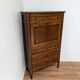Secrétaire bureau commode vintage en bois