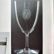 6 Baccarat glasses Funel shaped late 19th - early 20th century 