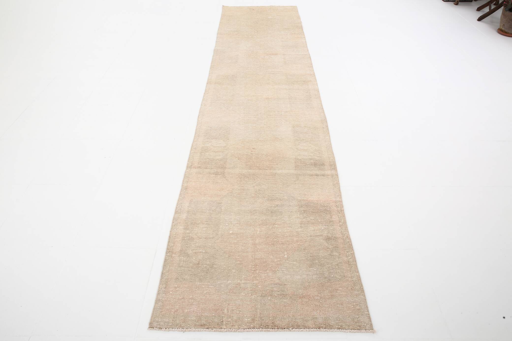 3x12 57s Antique Turkish Runner Rug, 89x374Cm