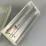 60s 70s lamp light wall lamp wall lamp ice glass space age design