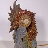 Ceramic owl lamp