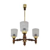 Mid-century Chandelier by Jilove u Decina,1970‘s