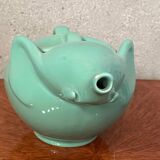 Green vintage elephant teapot