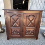 Two-door antique sideboard