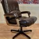 Fauteuil et son ottoman "Drabert" pour "Gerd Lange" design 1960.