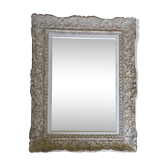 Miroir avec cadre ancien moulé  76 x 59 cm