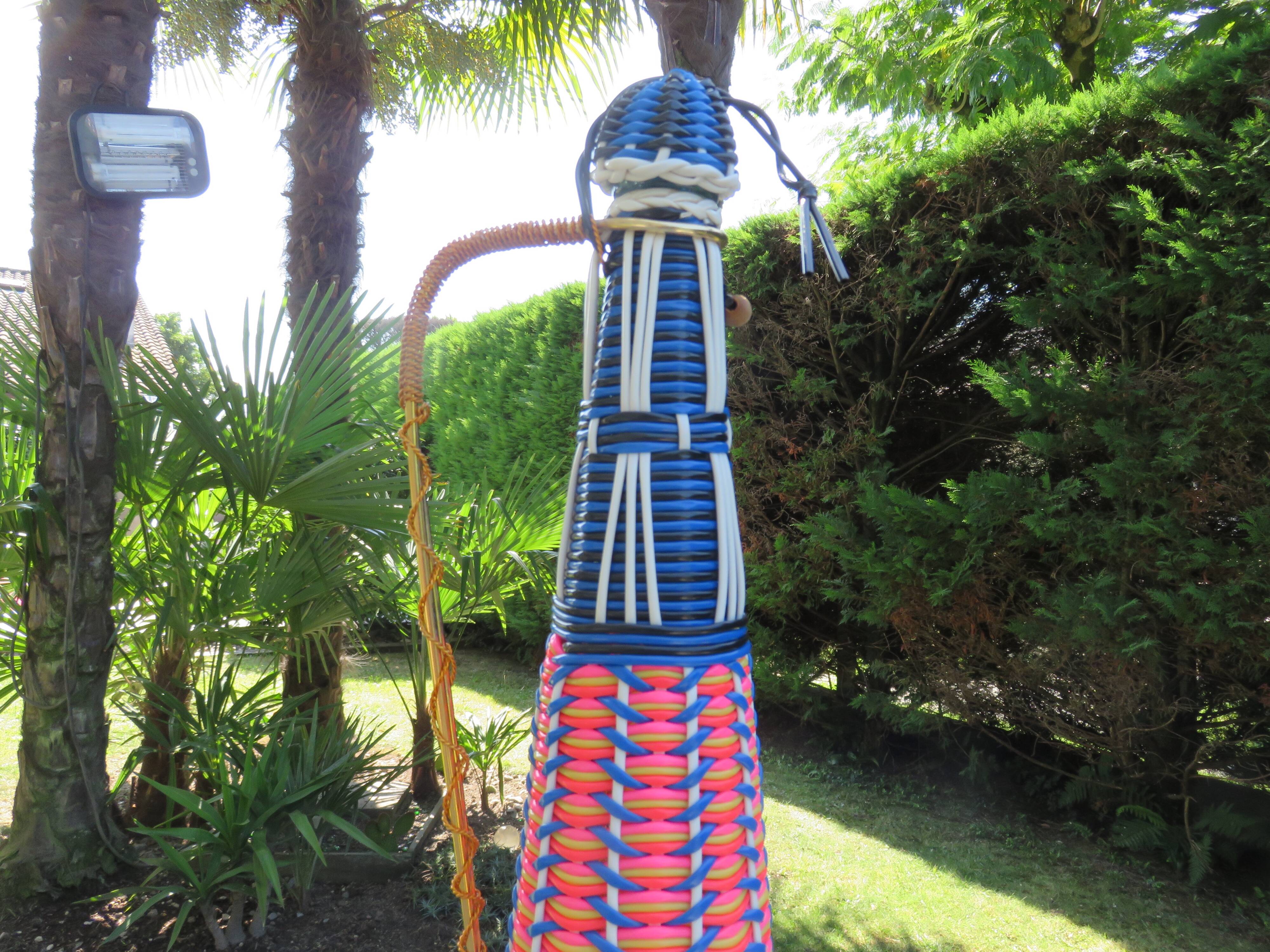 Bottle in scoubidou 50/60