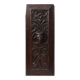 Flemish Renaissance Carved Oak Panel with Female Portrait Medallion