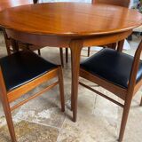 Danish table and 4 chairs