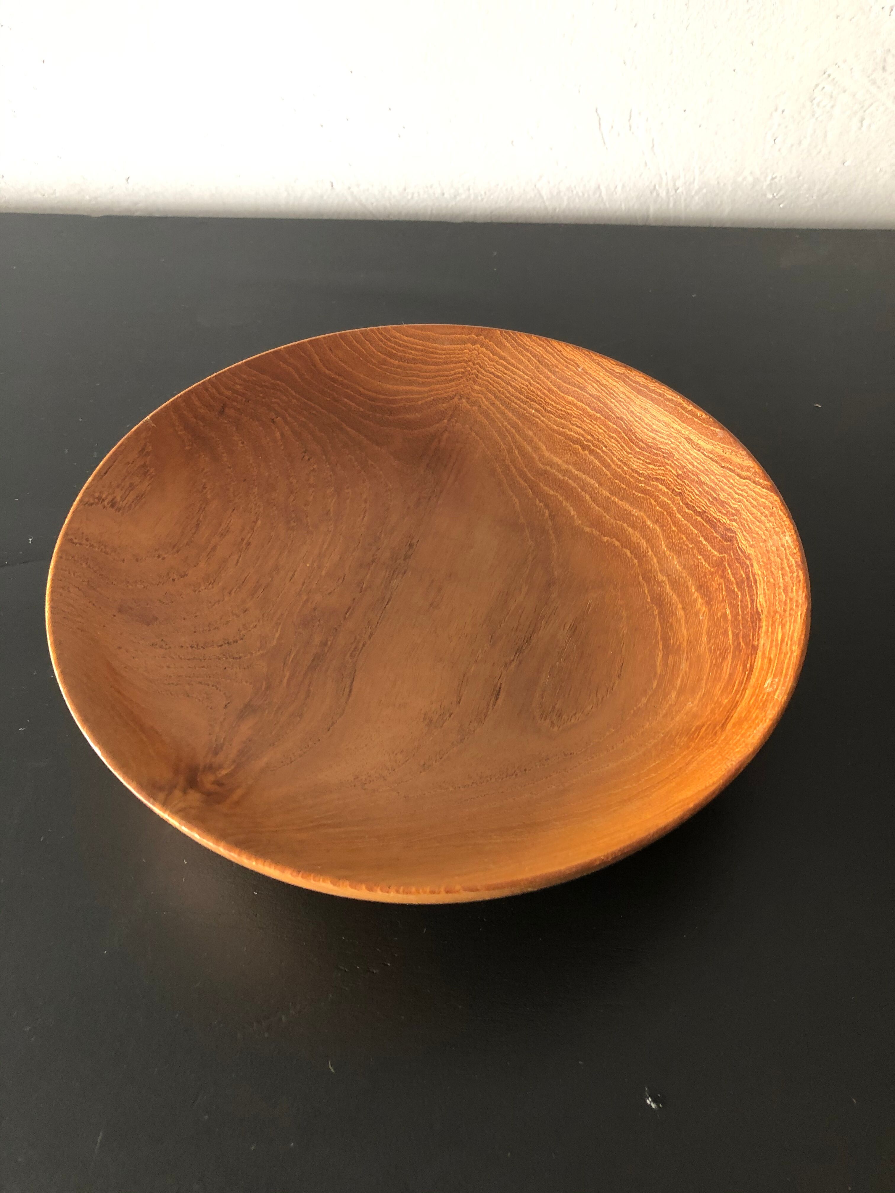 Teak dish