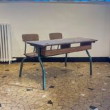 Double school desk