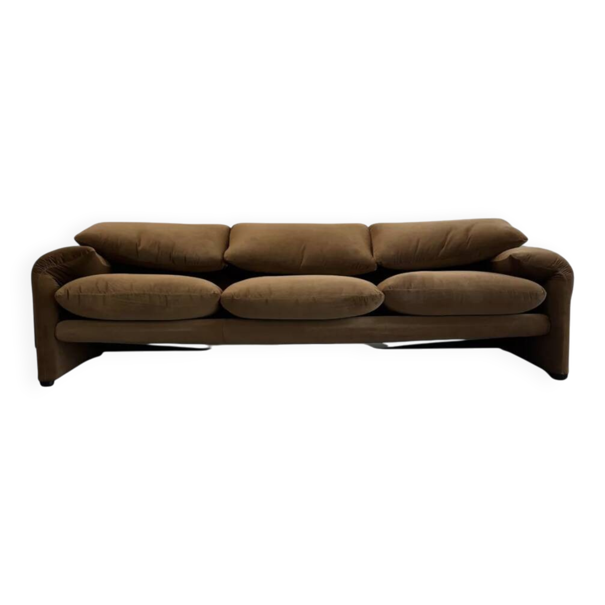 "Maralunga" 3-seater sofa by Vico Magistretti for Cassina